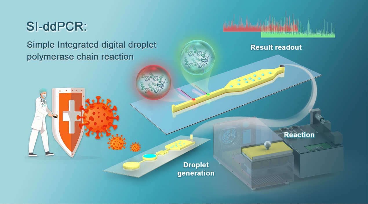 开发便携式双重数字液滴PCR系统SI-ddPCR